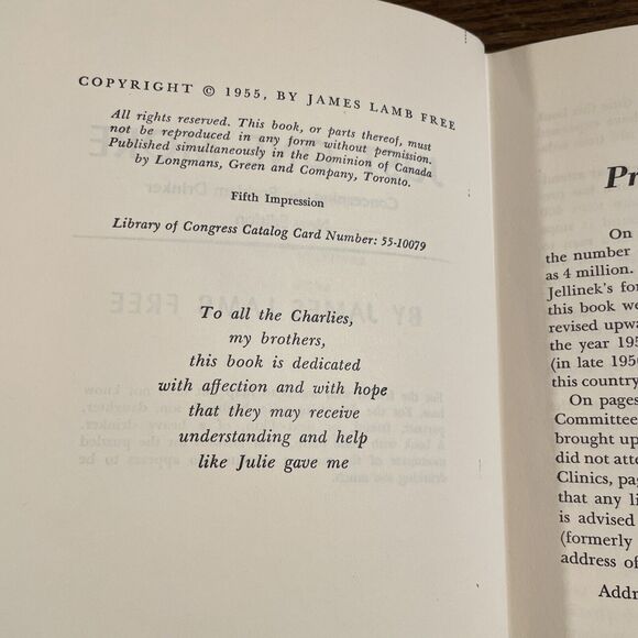 Just One More Concerning The Problem Drinker 1955 Alcoholics Anonymous Book - Picture 8 of 8